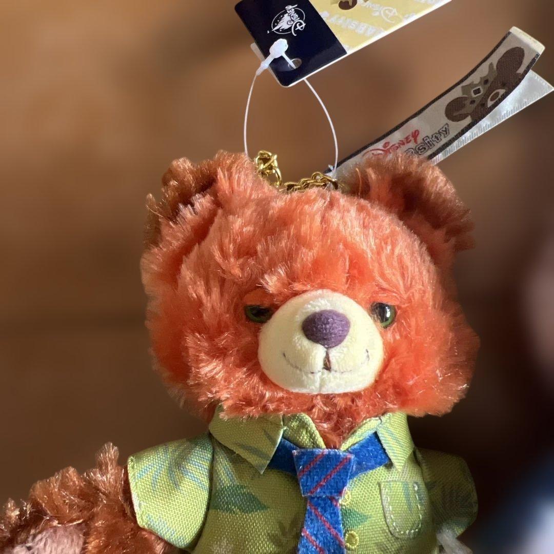 ユニベアシティ ズートピア ニック ジュディ ぬいぐるみキーホルダー ディズニー