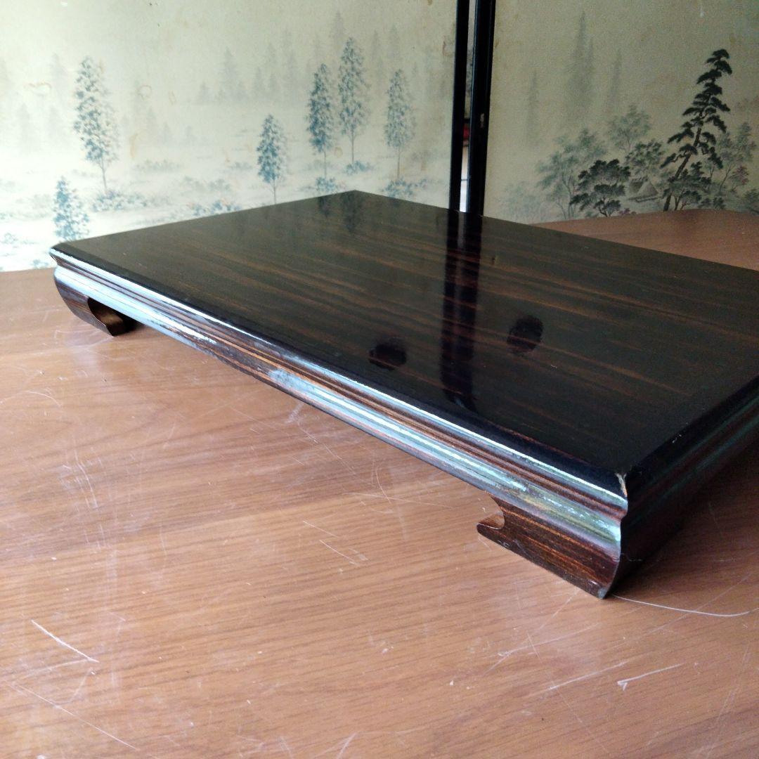 ★美品★黒檀花台★