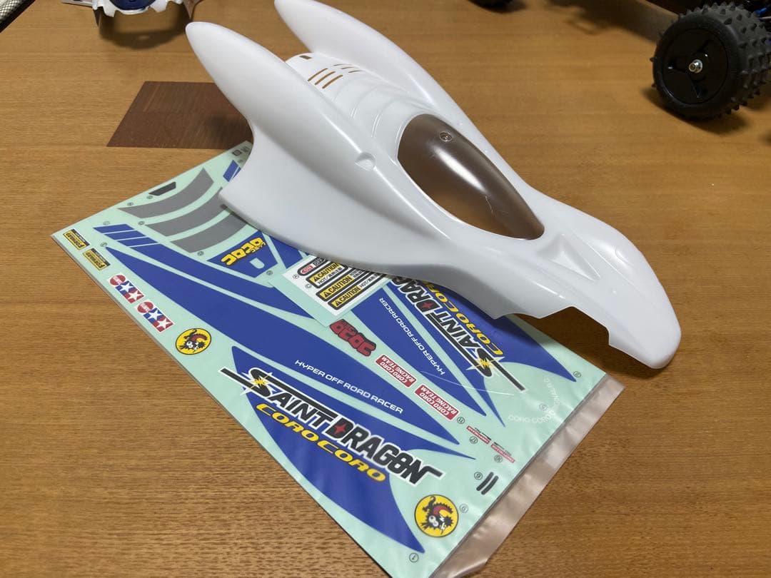 タミヤ　セイントドラゴン（サンダーショットボディー付）組立済キット