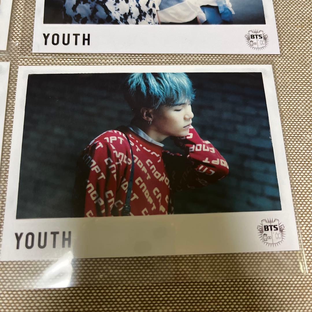 BTS YOUTH 会場限定　予約特典　生写真　ユンギ　ユニット　フォト