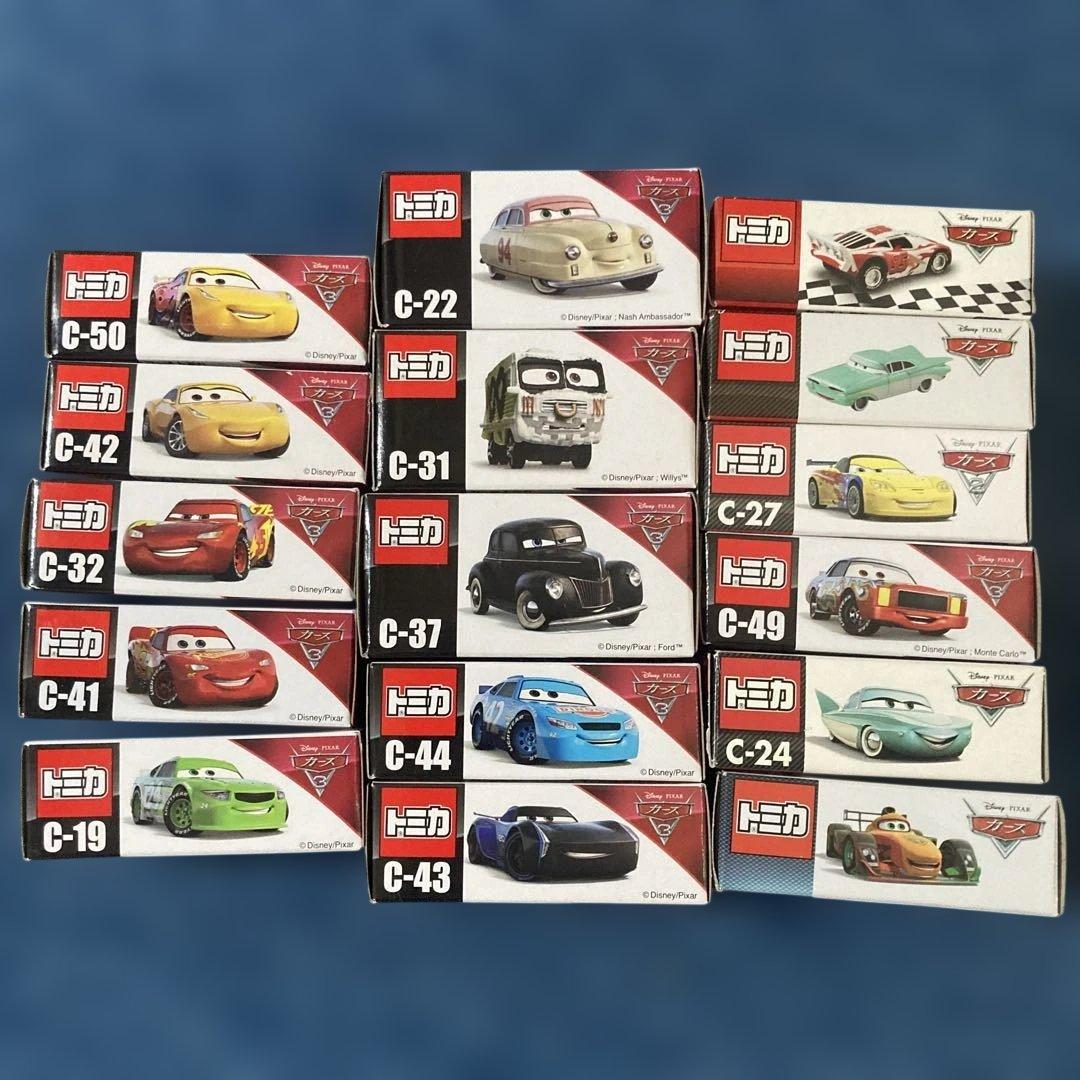カーズトミカ16￼台セット