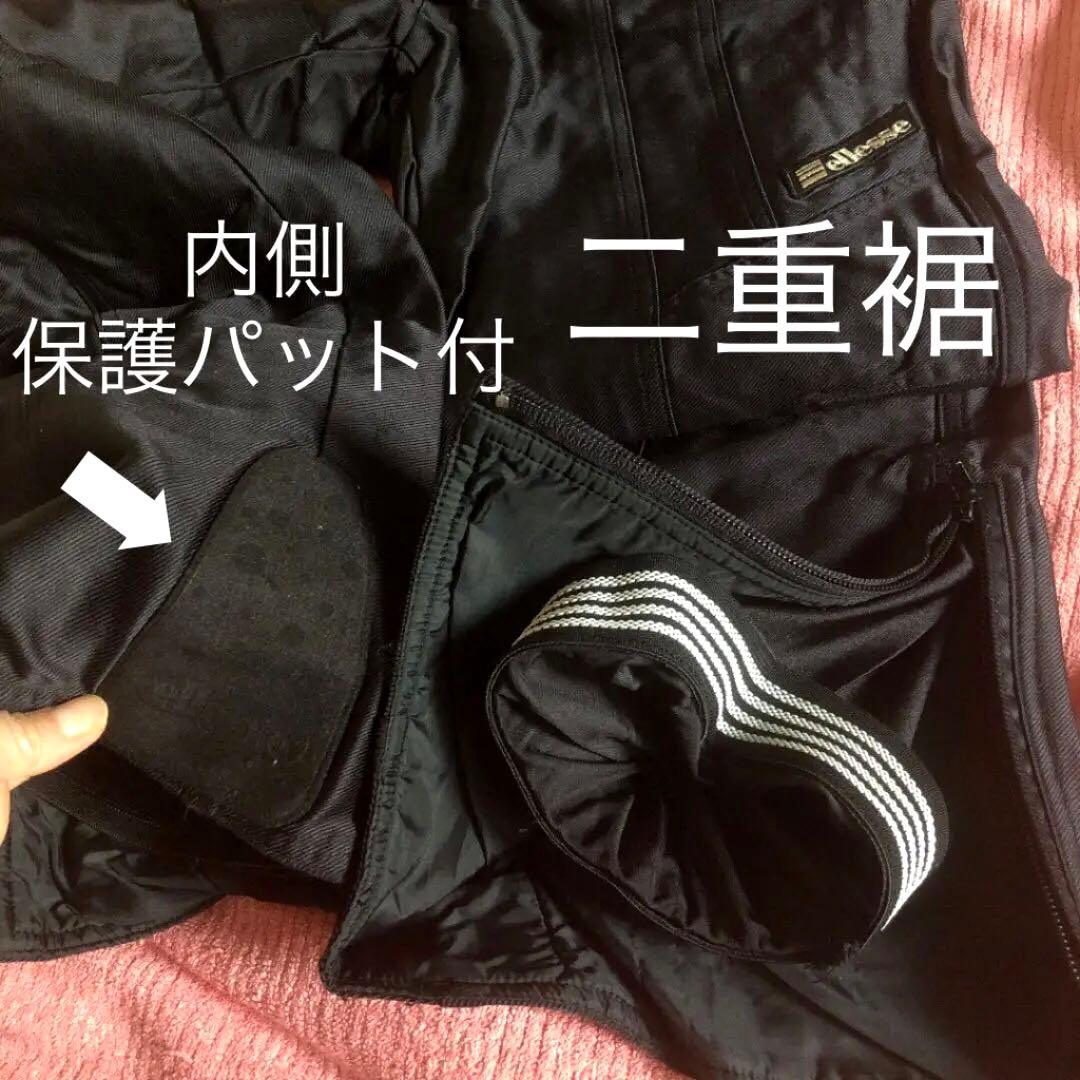 80s エレッセ　スキーウェア　上下　レディース　L　シルバー　セットアップ