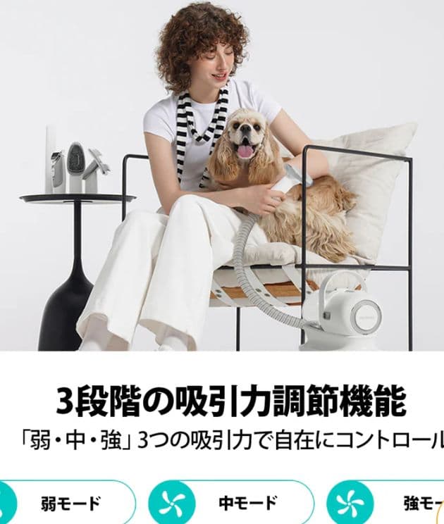 Neakasa P1 Pro ペット用グルーミング吸引機能付き＆バリカンセット
