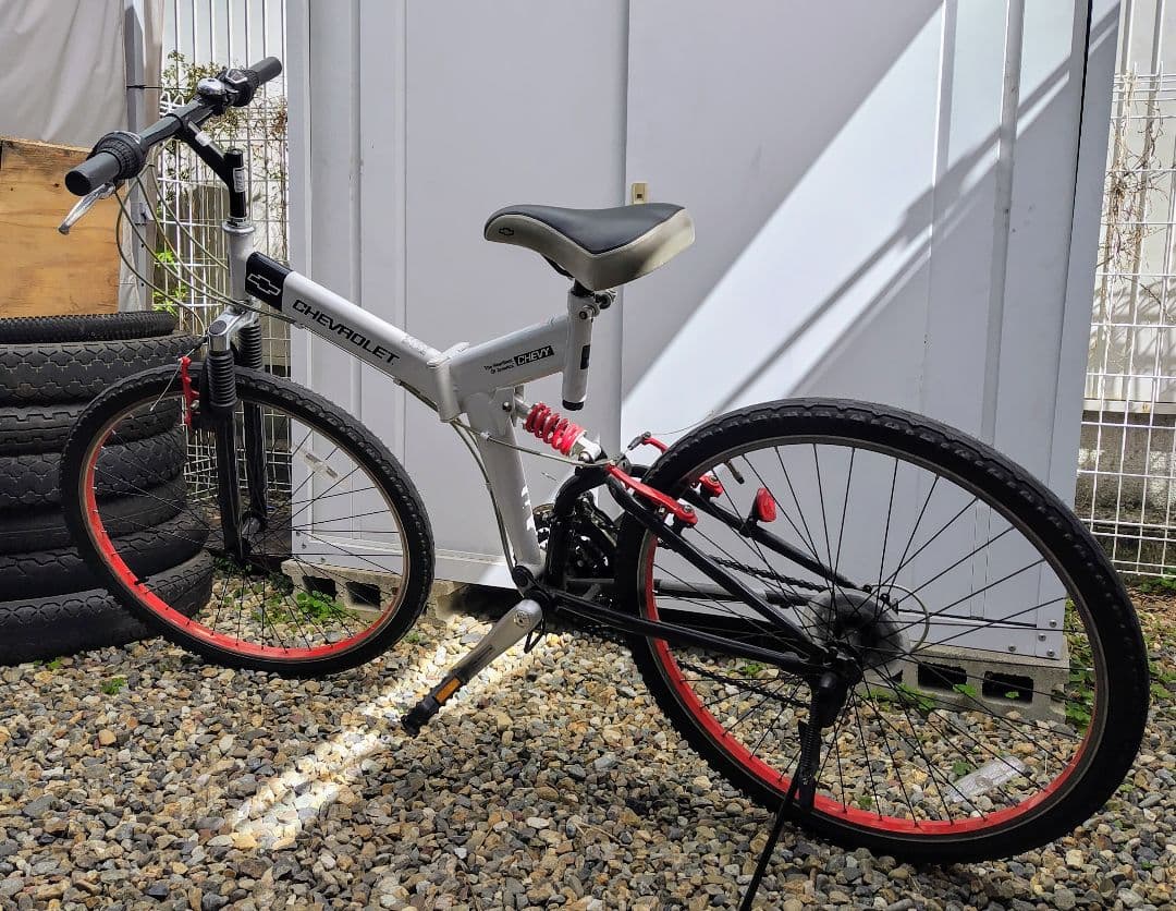 シボレーMTB折りたたみ自転車マウンテンバイクCHEVROLETCHEVY