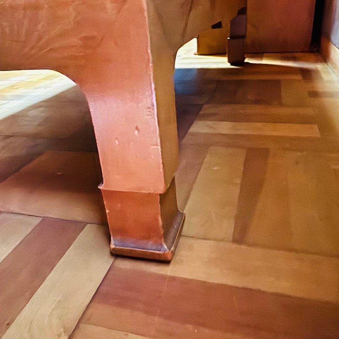 最終お値下げ❣️木製シンプル座卓 天板ひび割れあり