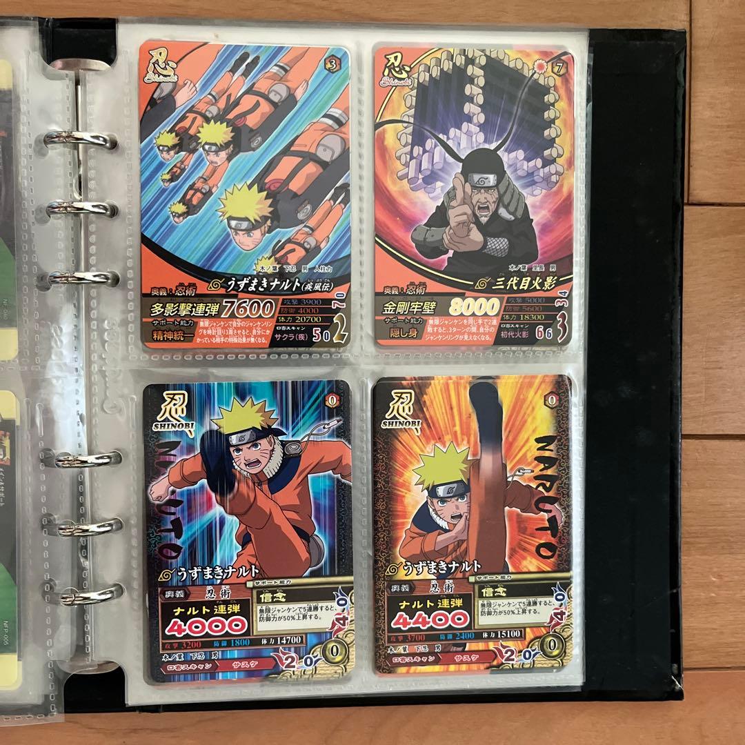 ナルトカードゲーム247枚•ファイル２冊まとめ売り