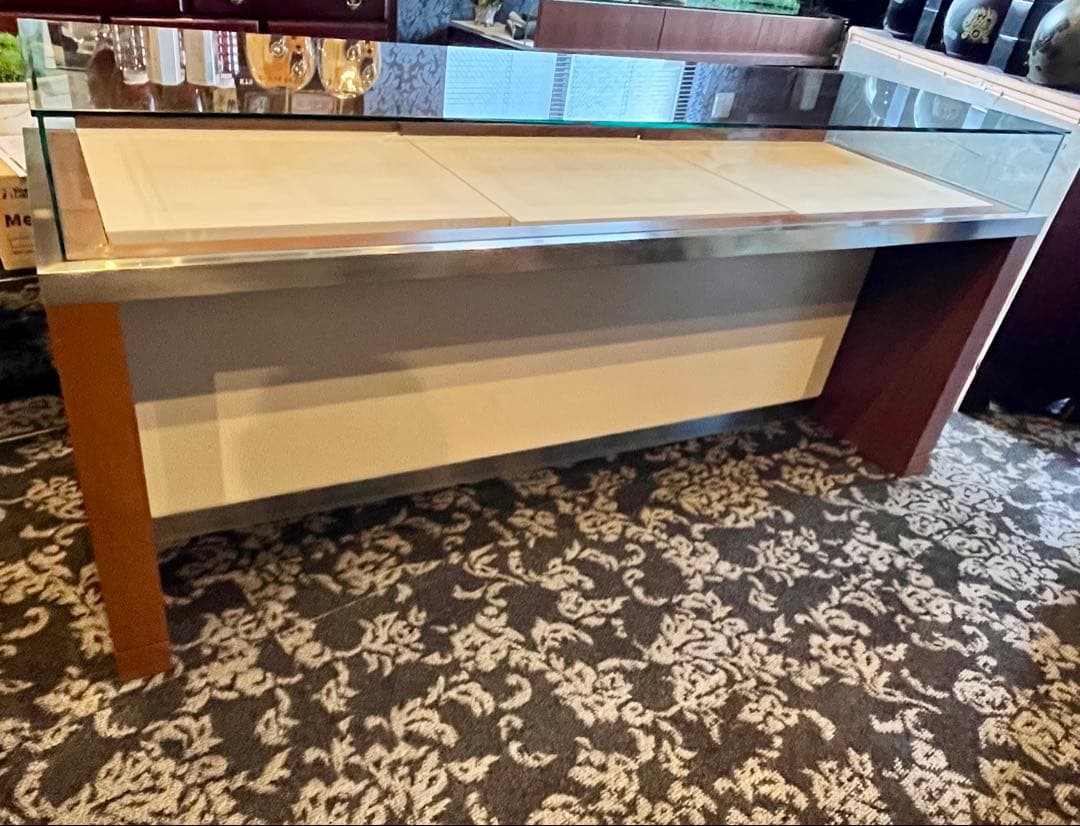 ★☆ スライド式 ガラスショーケース 鍵付 ☆★