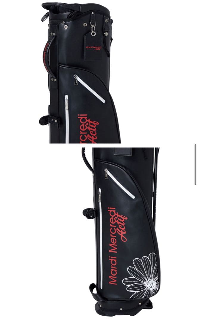 mardi mercredi ゴルフ ゴルフバッグ　サンバイザー　セット