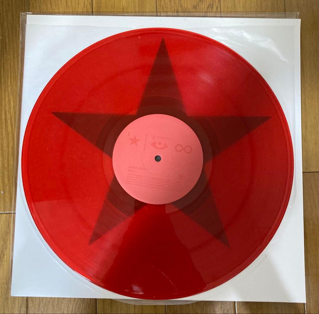 日本限定Blackstar DAVID BOWIEレコードJapan Red
