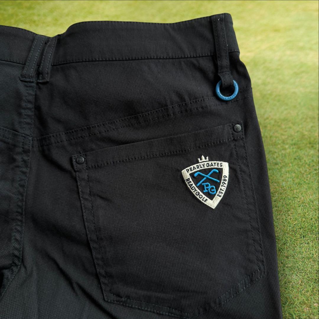 美品　パーリーゲイツ　ジョガーパンツ　紺　濃紺　ネイビー　3 S〜M相当