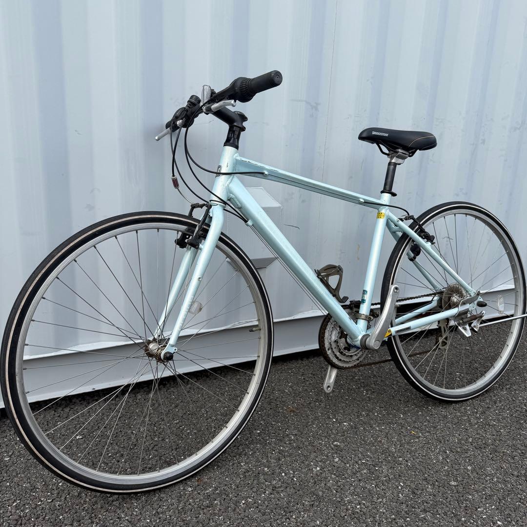 ブリヂストン製クロスバイク 身長164-182cm 21段変速 定価6万円