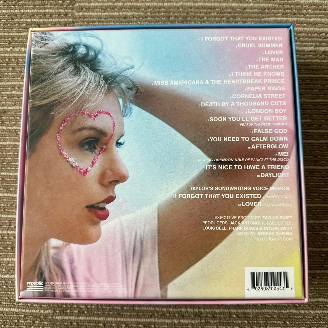 Taylor Swift Lover 豪華ボックスセット
