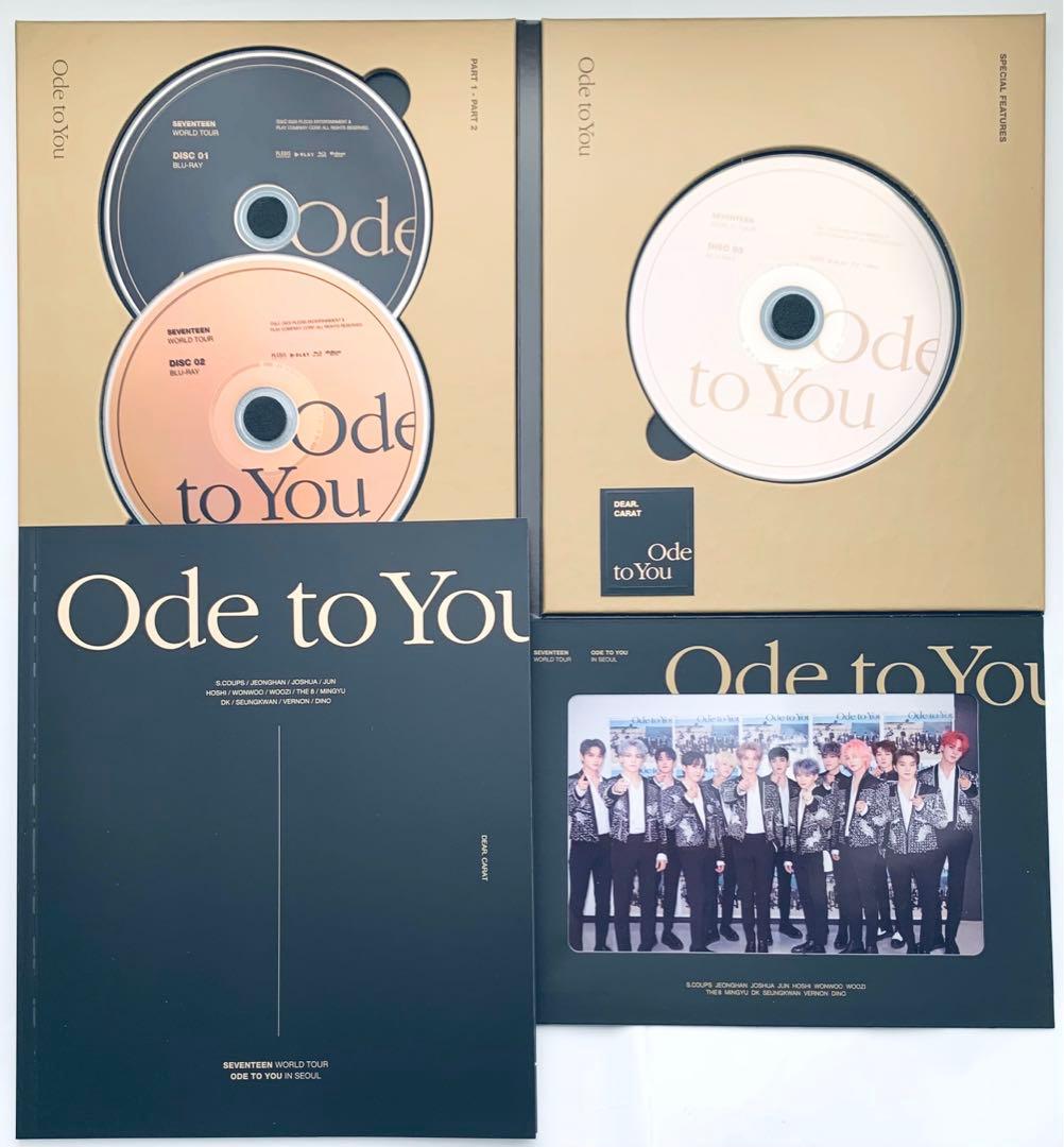 SEVENTEEN ODE TO YOU Blu-ray ソウルコン オドコン