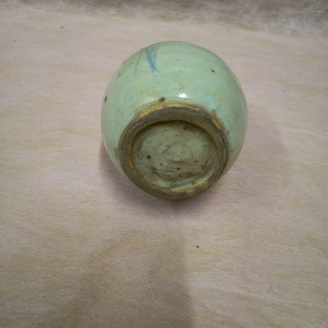 古伊万里　染付　古美術　古道具　骨董品　草図徳利