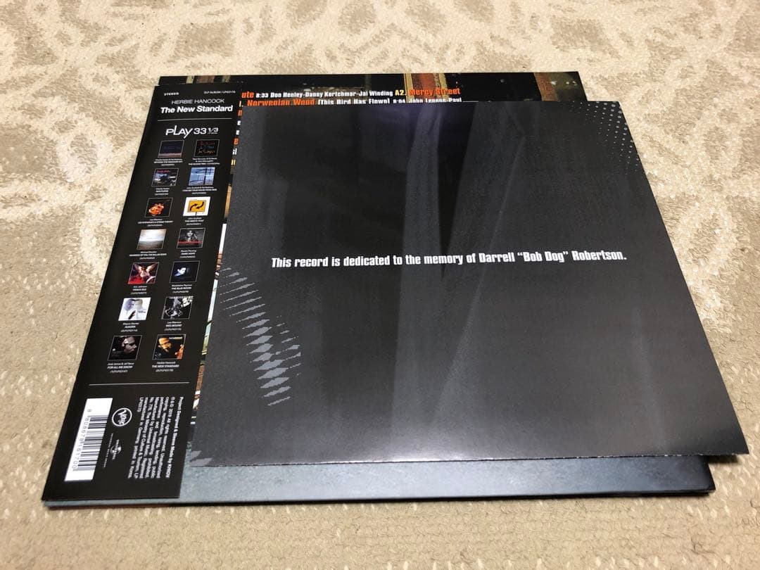 稀少 Herbie Hancock New Standard Khiov 2LP