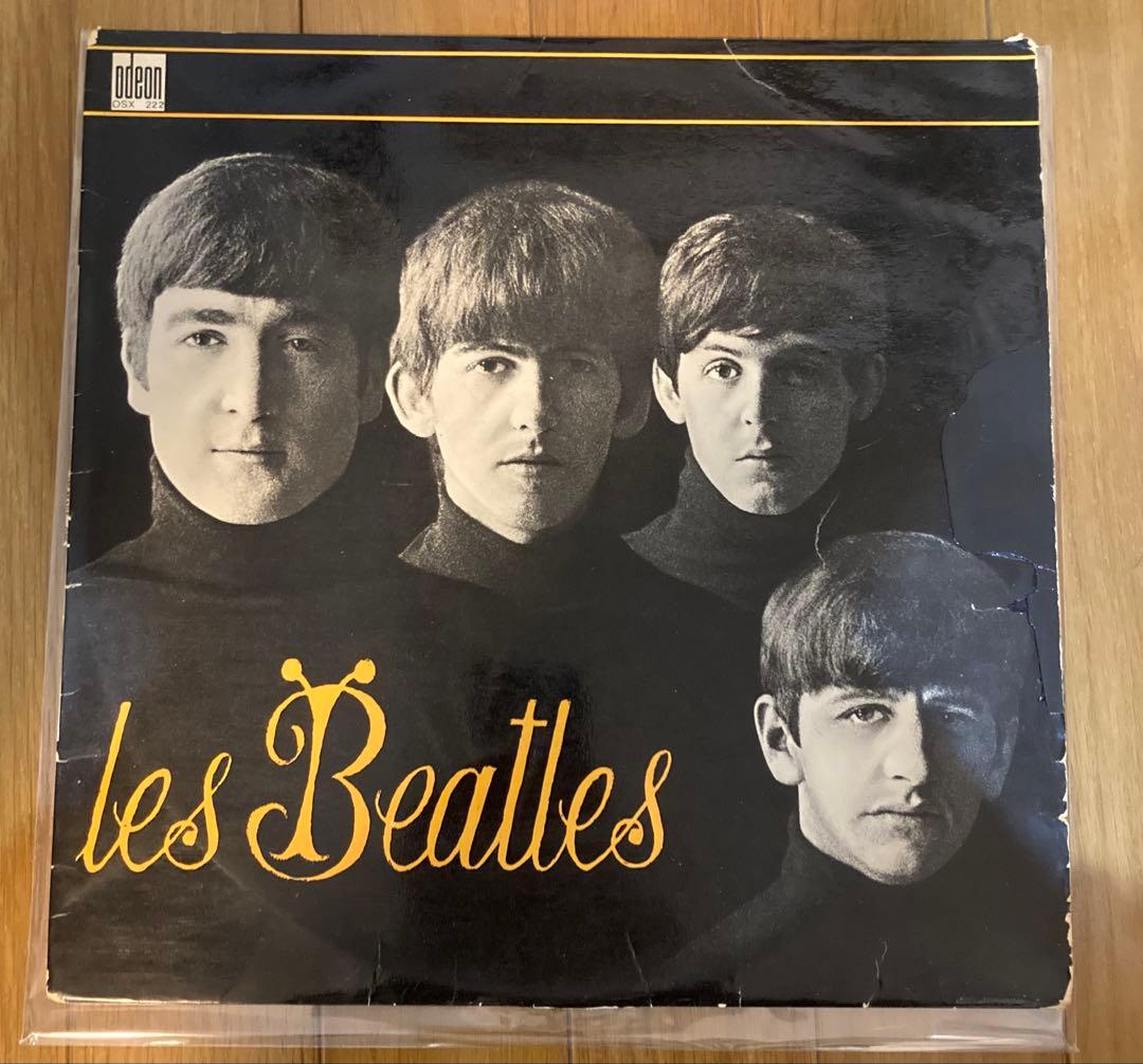 超絶レアFranceオリジナル深緑ビートルズLes Beatlesレコード