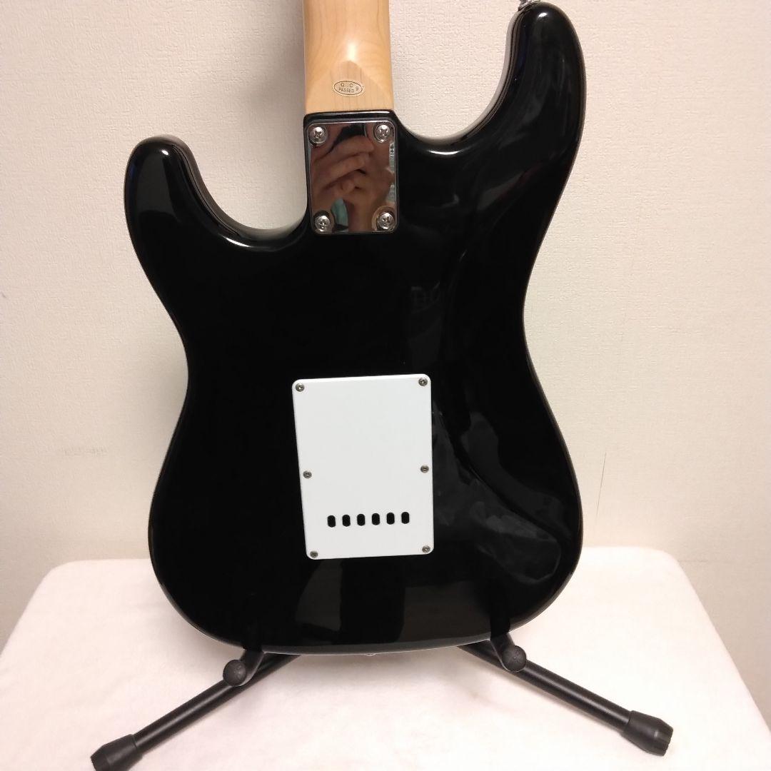 SELDER ブラック エレキギター ストラトキャスタータイプ