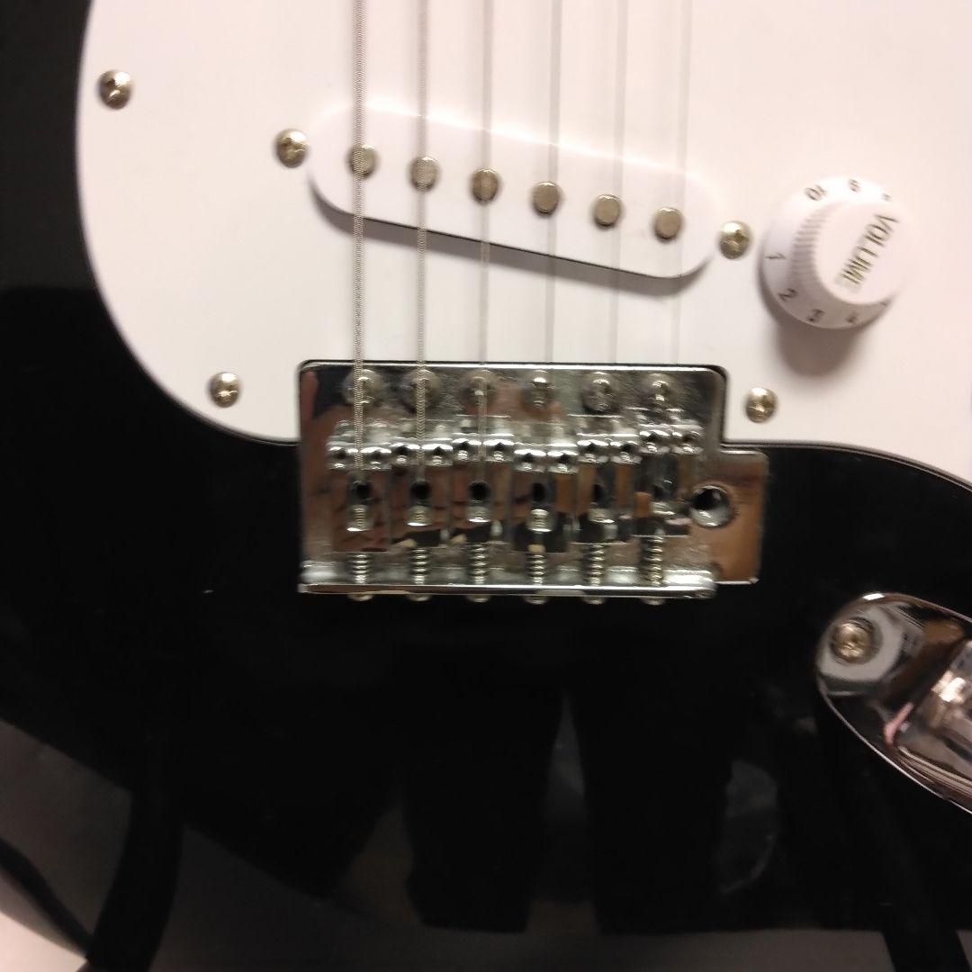 SELDER ブラック エレキギター ストラトキャスタータイプ