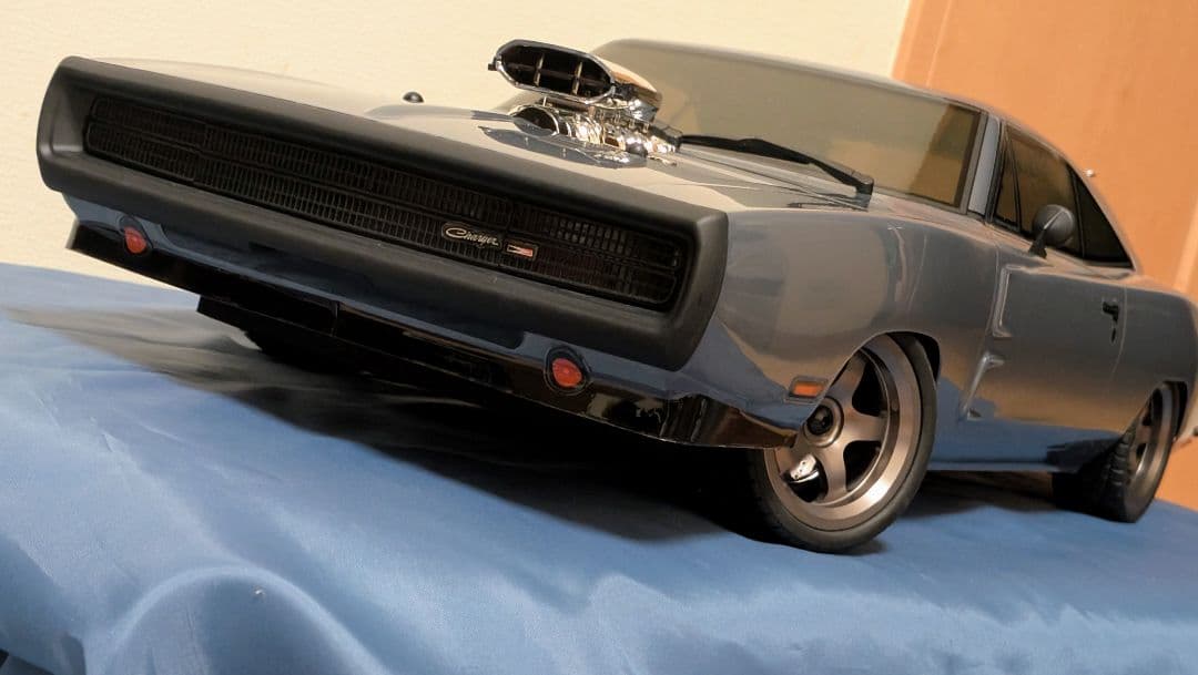 京商フェーザーMk2ダッジチャージャーブラシレス仕様 アルミホイールおまけ