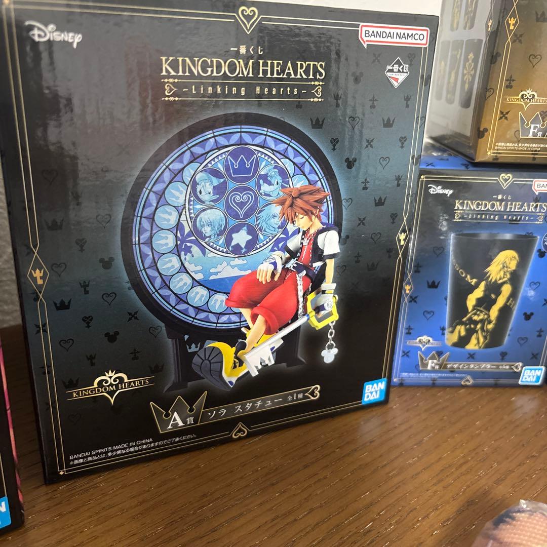 一番くじ ディズニー　キングダムハーツ ソラ フィギュア　ラストワン賞 ロクサス
