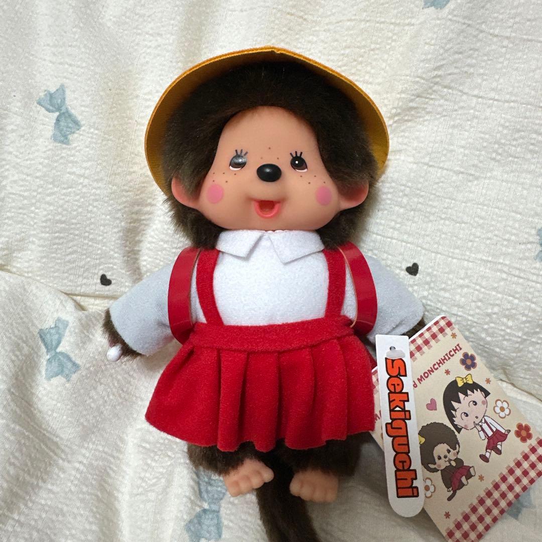 タイムセール【最新】モンチッチ×ちびまる子ちゃん モンチッチS キーチェーン