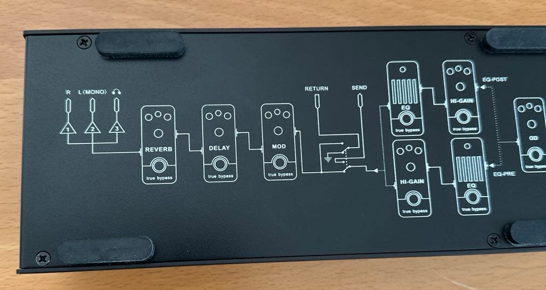(中古)ギターマルチエフェクター Mooer Black Truck
