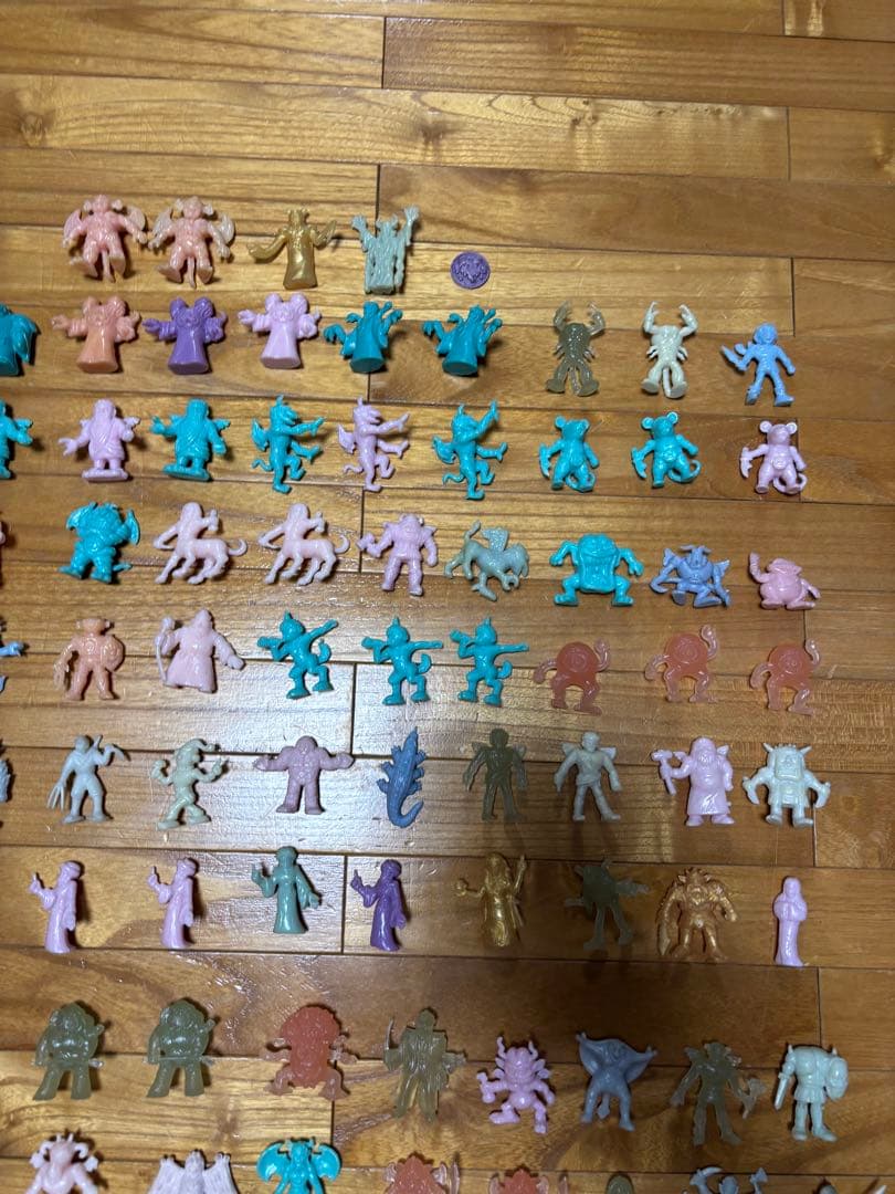 当時物 ネクロスの要塞 フィギュア140体＋魔法チップ ロッテ 食玩 昭和レトロ