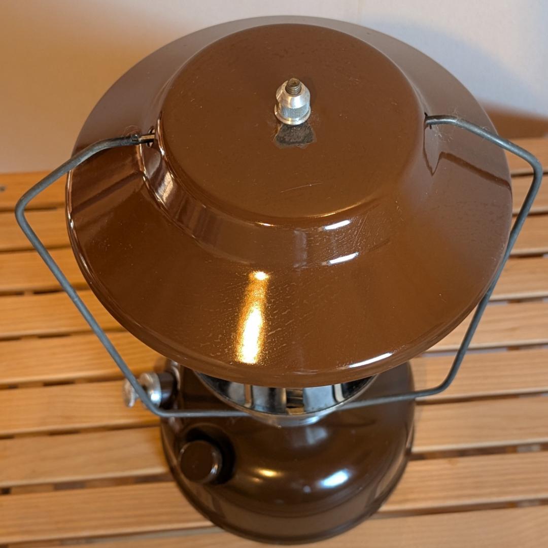 【チャ】　ビンテージ Coleman 275 ランタン ブラウン