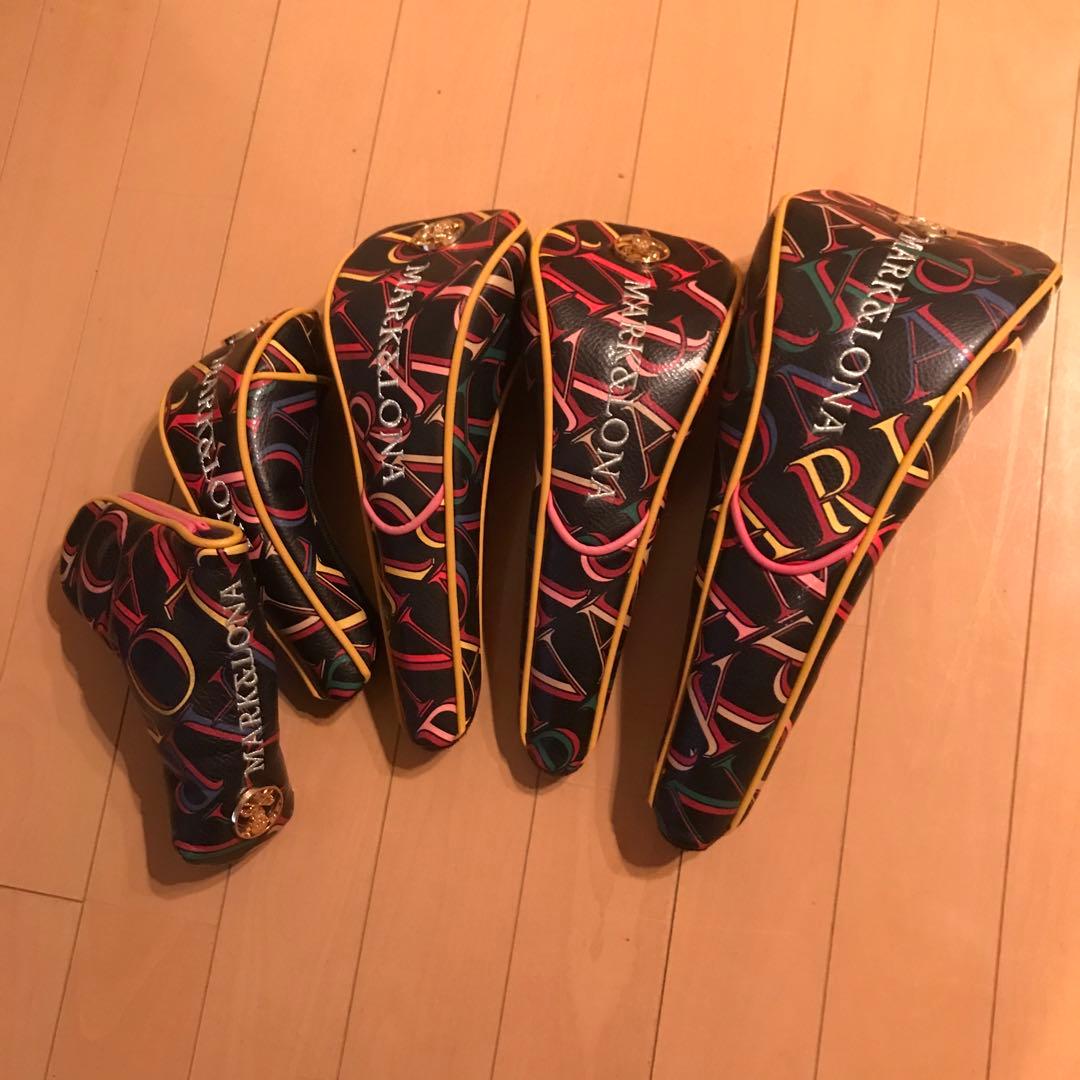 マークアンドロナ キャディバッグ ヘッドカバー　セット