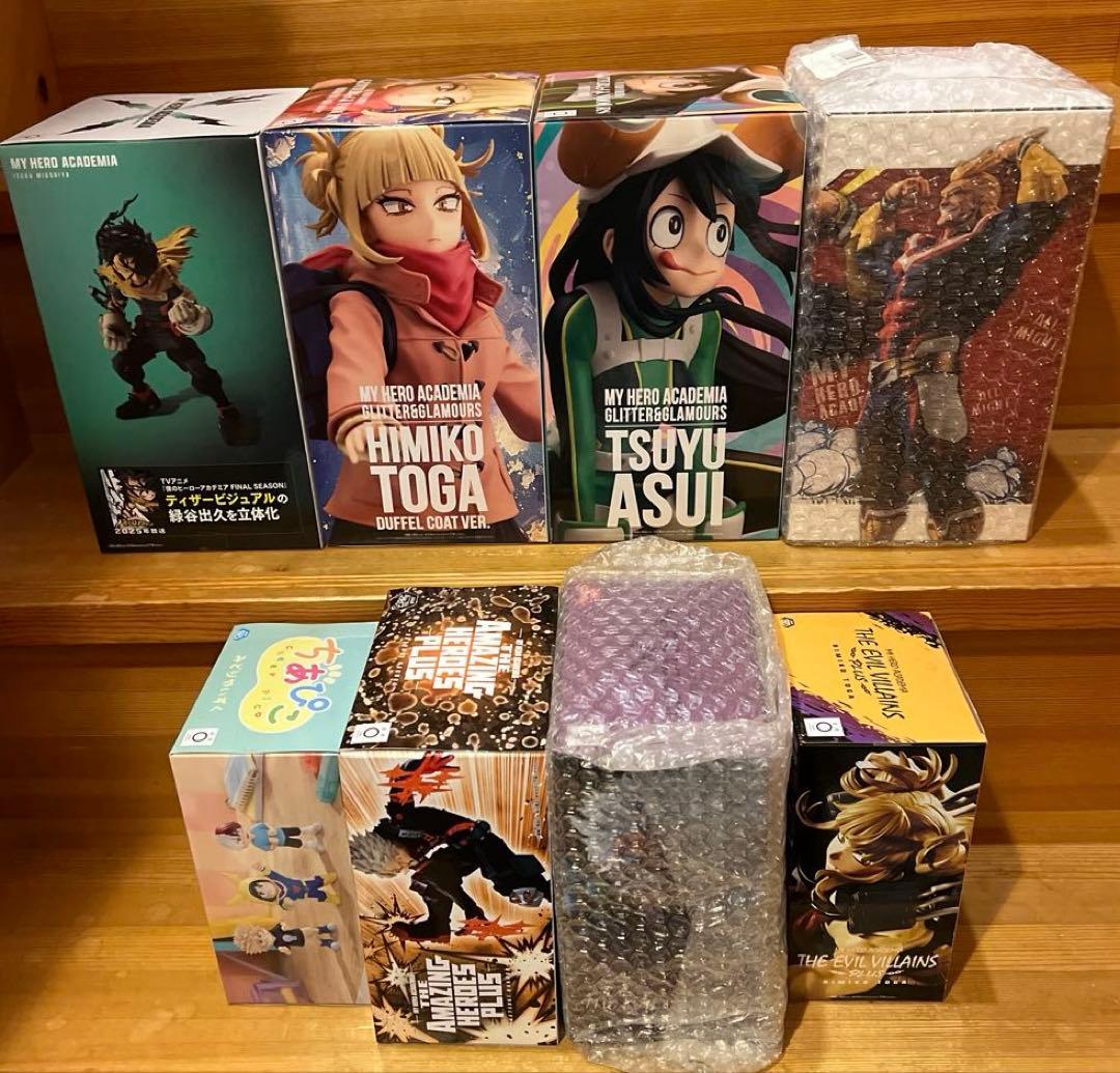 ヒロアカ　フィギュア　8箱　まとめ売り