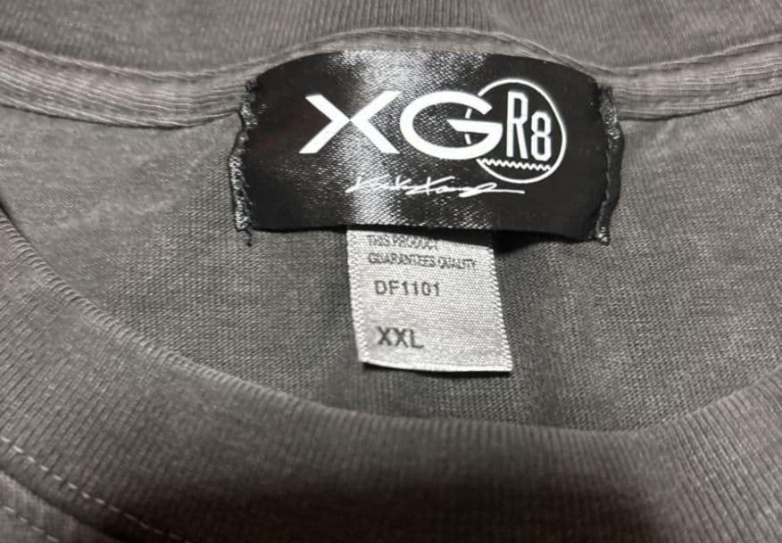 ミュージシャン xg XG x GR8 Pigment Dyed Crew Neck Tee