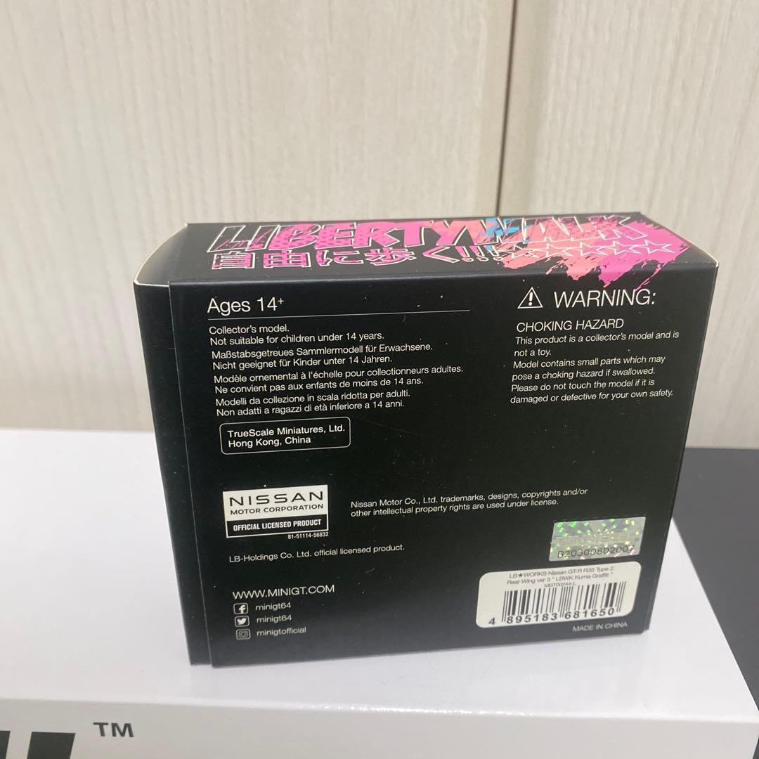 1/64 MIMI GT LBWK GT-R リバティーウォーク minigt
