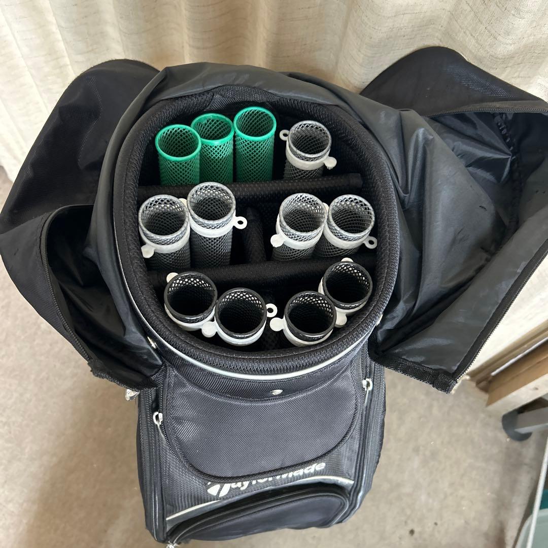 テーラーメイド　キャディバッグ　ゴルフバッグ　黒　TaylorMade