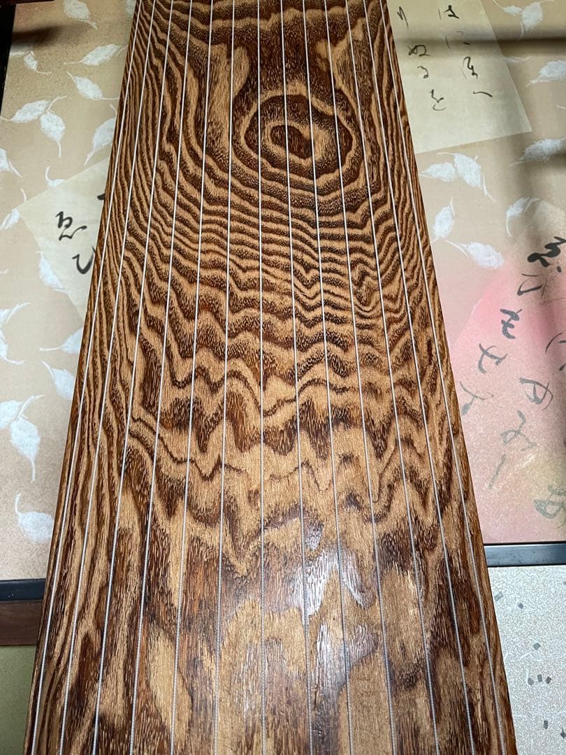 琴/箏/くり甲/綾杉彫/演奏会用・和楽器