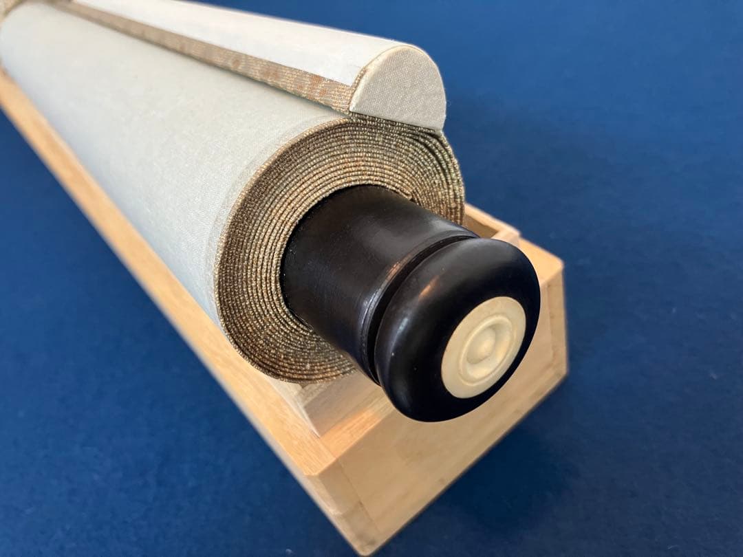 渋沢栄一　紙本　書【表具新装】掛軸 ／（一万円札）