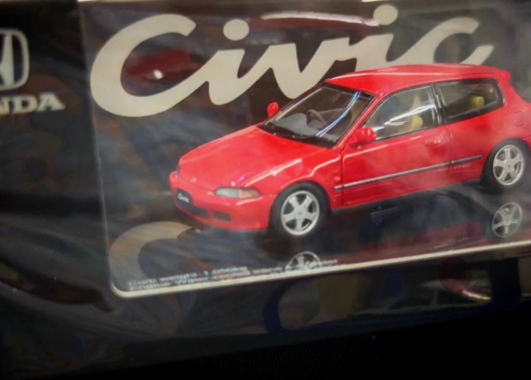 新品 希少！1/43 LDC ホンダ シビックEG6 SiR レッド