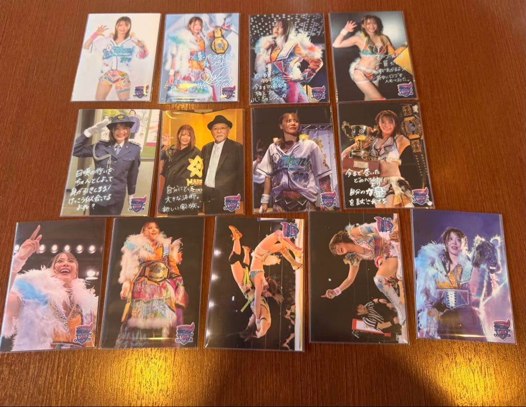 全108種　女子プロレス　マリーゴールド　岩谷麻優　トレーディングカード　コンプ