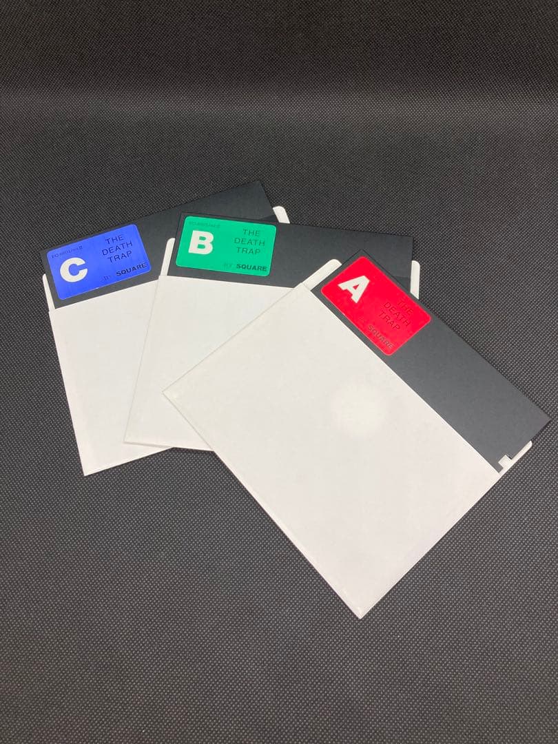 動作確認済　PC-8801mkIISRデス・トラップ1とIIセット