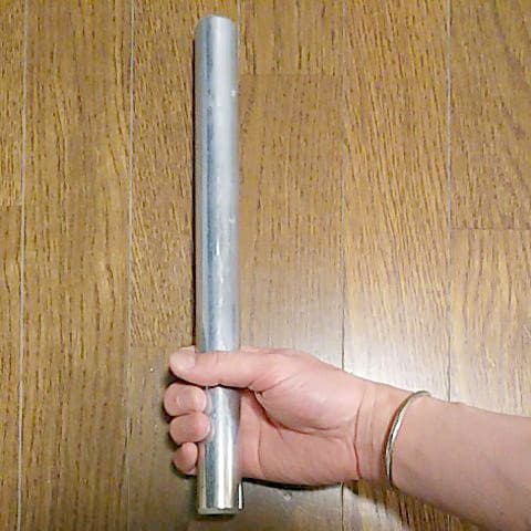 鍛練棒　宝棒　アルミ合金製　長さ34cm　654g　鍛練者向け　ダイエットに