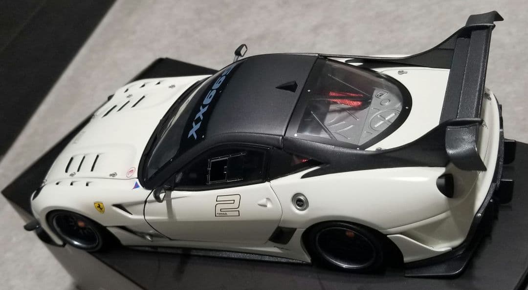 【レア美品】1/18 マテル エリート フェラーリ 599XX EVO