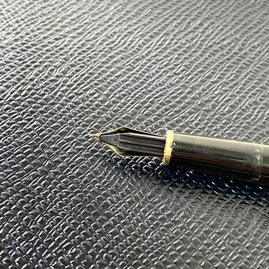 モンブラン　Montblanc 万年筆　マイスターシュティック　14K ブラック