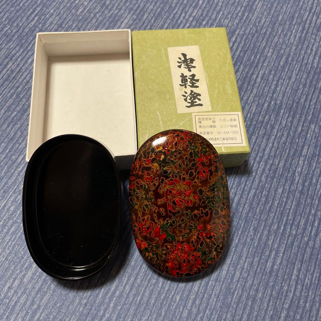 高級津軽塗り　重箱 3段重『大』(天然木)おまけ付き