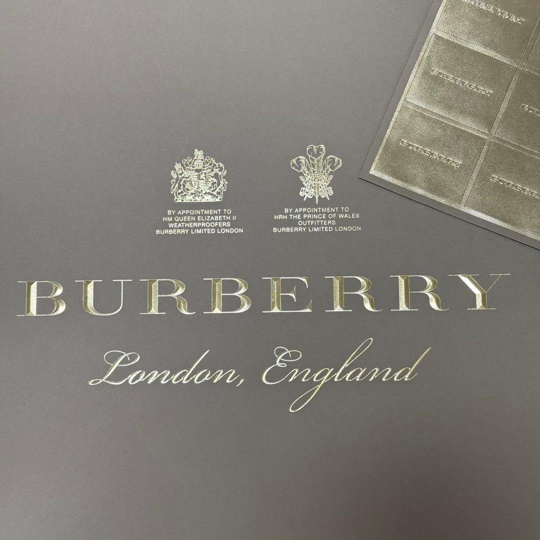 新品10セット封シール付 BURBERRYバーバリー ロンドン ショッパー 大