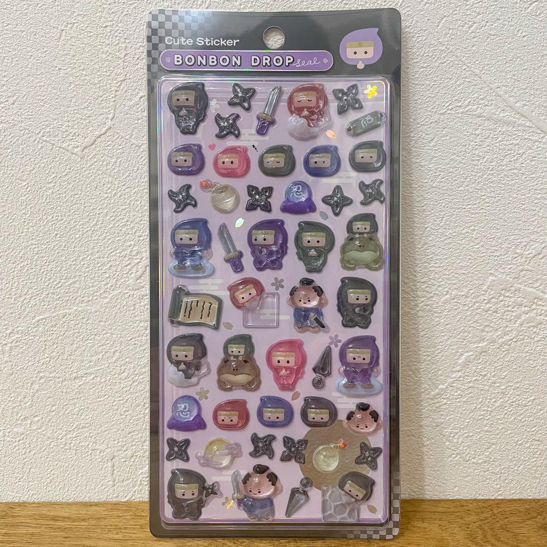 【正規品】 ボンボンドロップシール 和柄