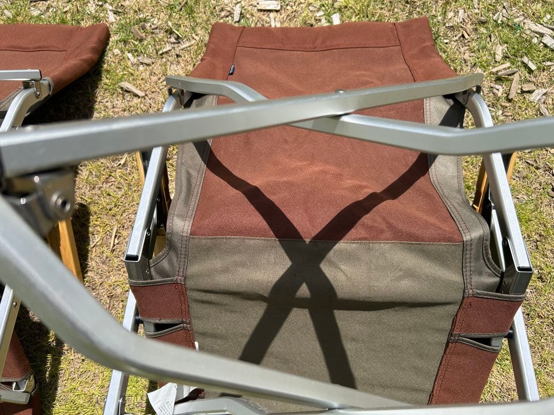 スノーピーク チェア2脚セット　ブラウン