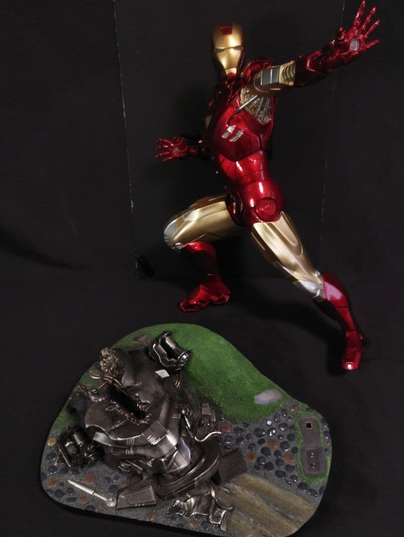 ★未使用 レア品 アイアンマン Mk6 大型 フィギュア 50cm マーク6