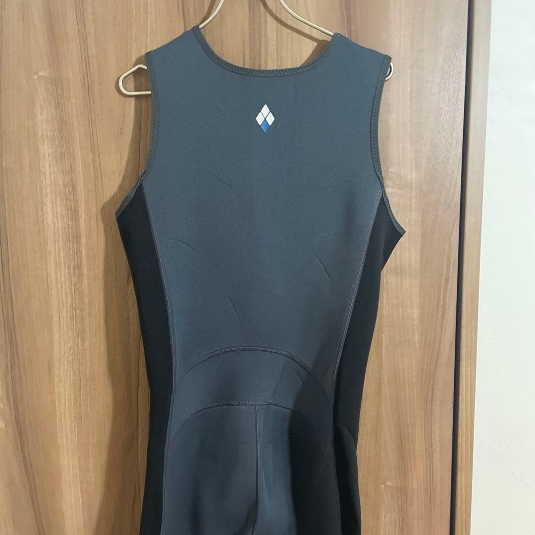 モンベル　mont-bell ロングジョン ウェットスーツ グレー/ブラック