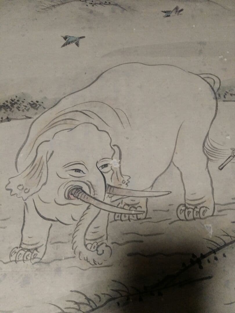 絵　古い絵　めくり　24枚セット 書画 骨董品