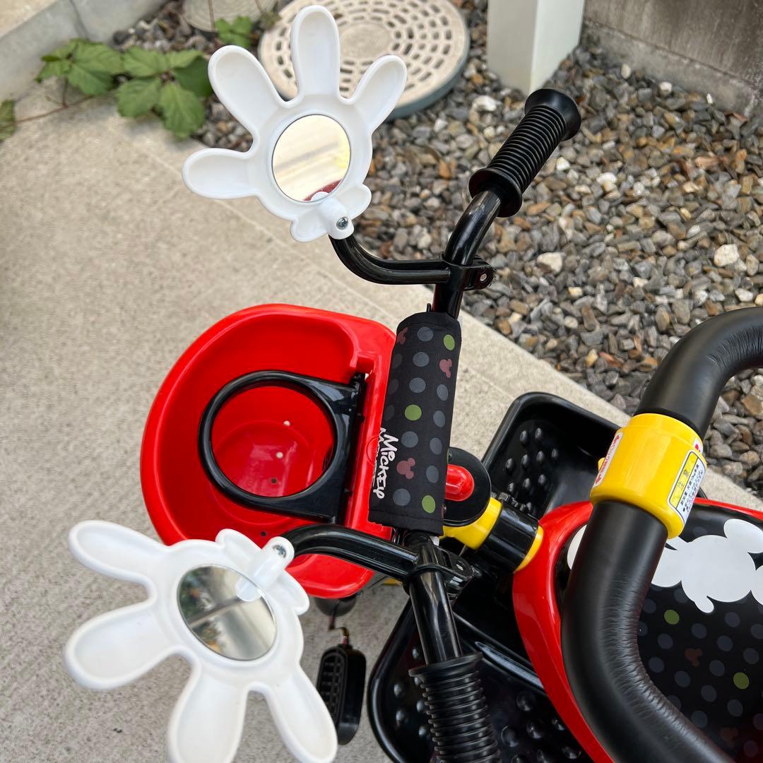 ［シマシマはる さん］IDES アイデス ミッキーマウス 三輪車 サンシェード