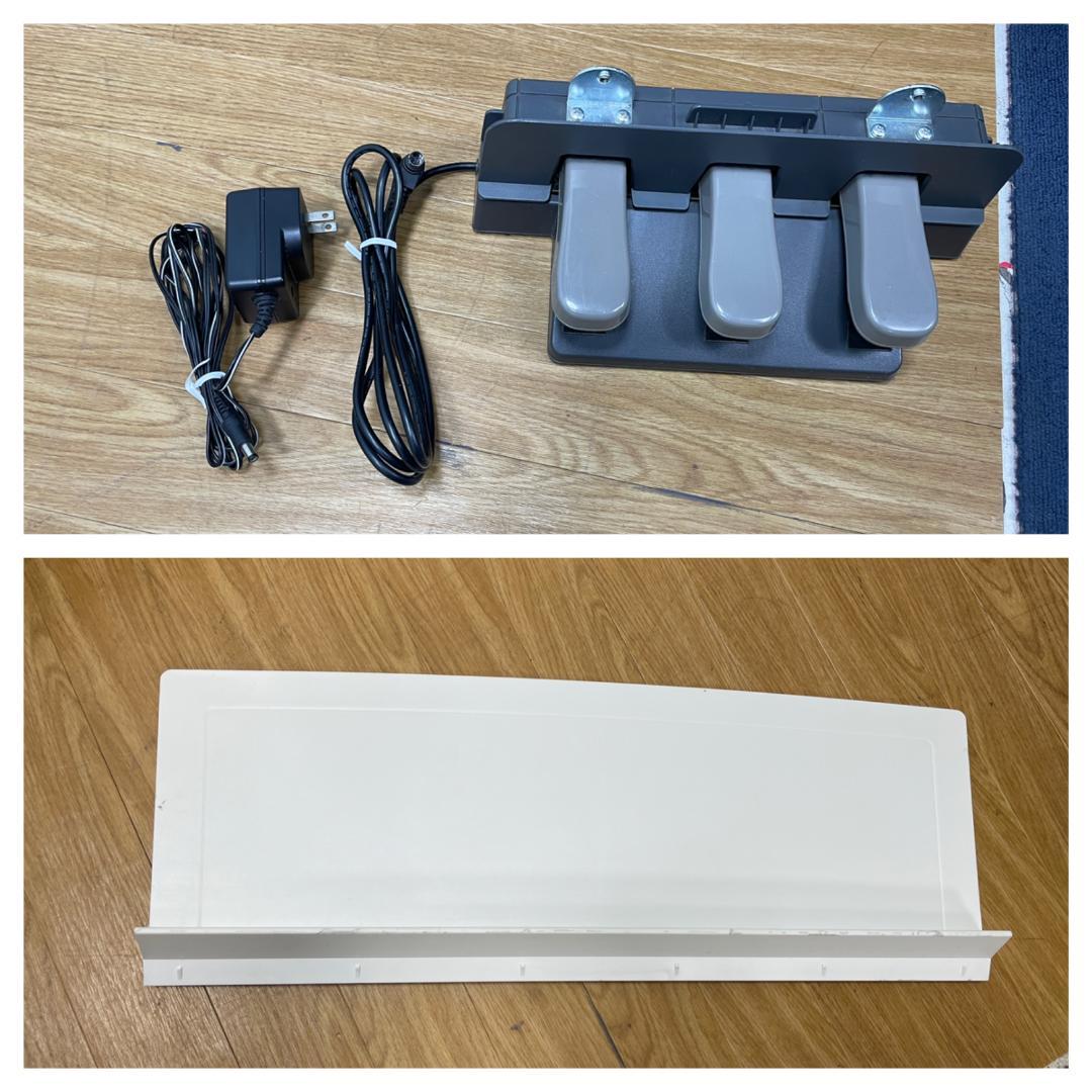 K♢1026 ヤマハ 電子ピアノ P-105WH　収納ケース付き